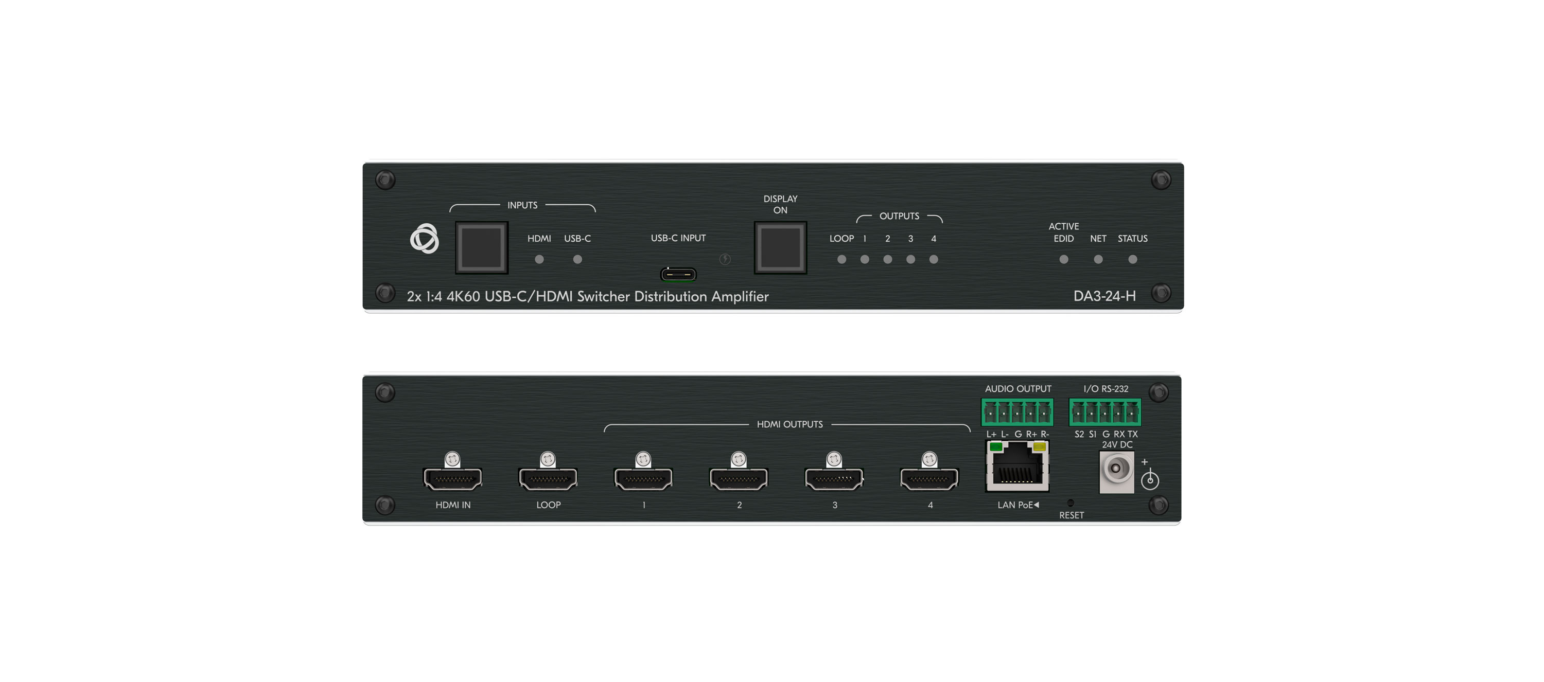 Усилитель-распределитель Kramer Electronics DA3-24-H